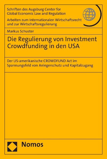 Die Regulierung von Investment Crowdfunding in den USA - Markus Schuster