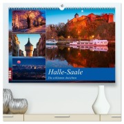 Halle-Saale - Die schönsten Ansichten (hochwertiger Premium Wandkalender 2026 DIN A2 quer), Kunstdruck in Hochglanz - Martin Wasilewski
