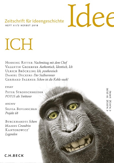 Zeitschrift für Ideengeschichte Heft XII/3 Herbst 2018 - 