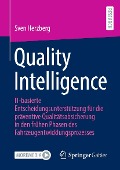 Cover-Bild zum Titel 'Quality Intelligence' von 'Sven Herzberg'