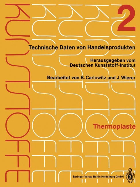 Thermoplaste - J. Wierer, Bodo Carlowitz