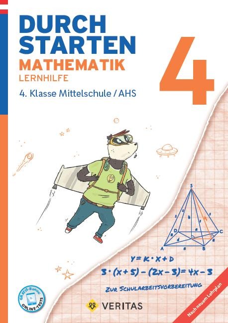 Durchstarten 4. Klasse - Mathematik Mittelschule/AHS - Lernhilfe - Markus Olf