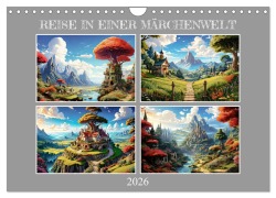 Cover-Bild zum Titel 'Reise in einer Märchenwelt (Wandkalender 2026 DIN A4 quer), CALVENDO Monatskalender' von 'Werner Braun'