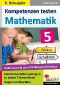 Cover-Bild zum Titel 'Kompetenzen testen Mathematik / Klasse 5' von 'Jutta Stecker'