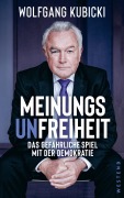 Cover-Bild zum Titel 'Meinungsunfreiheit' von 'Wolfgang Kubicki'