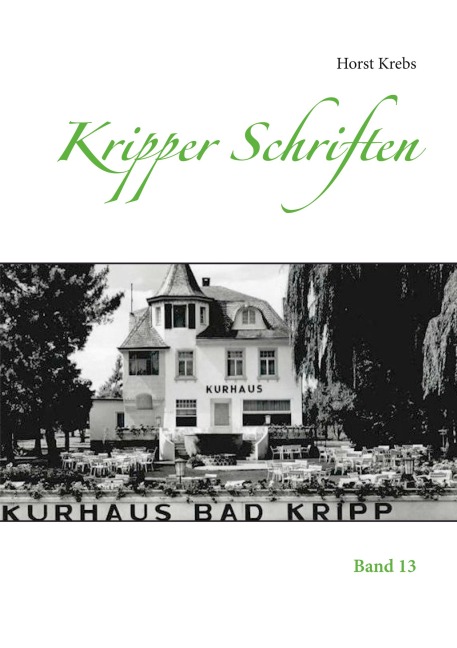Kripper Schriften - Horst Krebs