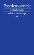 Cover-Bild zum Titel 'Postdemokratie' von 'Colin Crouch'