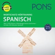 Cover-Bild zum Titel 'PONS Wortschatz-Hörtraining Spanisch' von 'Pons'