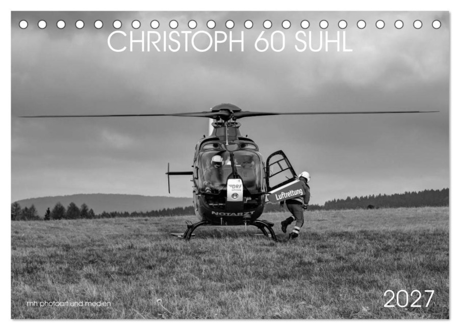 Christoph 60 Suhl (Tischkalender 2027 DIN A5 quer), CALVENDO Monatskalender - M. Heinz