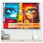 Cover-Bild zum Titel 'Magische Farbwelten der Erde (hochwertiger Premium Wandkalender 2026 DIN A2 quer), Kunstdruck in Hochglanz' von 'Peter Roder'