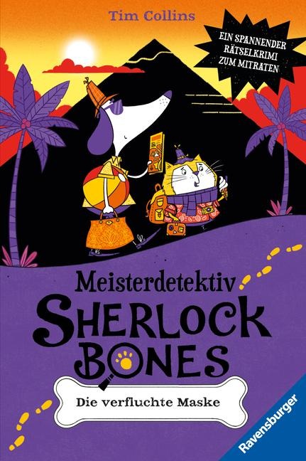 Meisterdetektiv Sherlock Bones, Band 2 - Die verfluchte Maske - Tim Collins