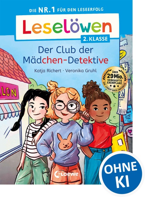 Leselöwen 2. Klasse - Der Club der Mädchen-Detektive - Katja Richert