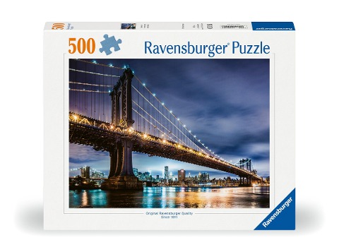 Erwachsenenpuzzle 500 Teile - New York - die Stadt, die niemals schläft - 