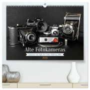 Cover-Bild zum Titel 'Alte Fotokameras - Kameras von Agfa der Jahre 1928 bis 1980 (hochwertiger Premium Wandkalender 2026 DIN A2 quer), Kunstdruck in Hochglanz' von 'Jean-Louis Glineur'
