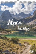 Alpen 2026 - Bild-Kalender 23,7x34 cm - The Alps - Wandkalender - mit Platz für Notizen - Alpha Edition - 