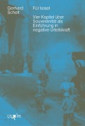 Cover-Bild zum Titel 'Für Israel' von 'Gerhard Scheit'