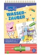 Cover-Bild zum Titel 'Peppa Pig Wasserzauber - Wassermalbuch ab 3 Jahren' von 'Schwager & Steinlein Verlag'