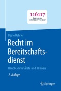 Cover-Bild zum Titel 'Recht im Bereitschaftsdienst' von 'Beate Bahner'