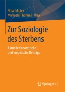 Cover-Bild zum Titel 'Zur Soziologie des Sterbens' von ''