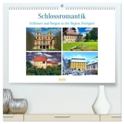 Cover-Bild zum Titel 'Schlossromantik (hochwertiger Premium Wandkalender 2026 DIN A2 quer), Kunstdruck in Hochglanz' von 'Klaus-Peter Huschka'