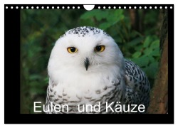 Eulen und Käuze (Wandkalender 2025 DIN A4 quer), CALVENDO Monatskalender - Four Hands Art