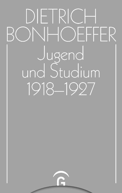 Jugend und Studium 1918-1927 - 