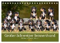 Großer Schweizer Sennenhund - Mit Schweizer Welpen durch das Jahr (Tischkalender 2024 DIN A5 quer), CALVENDO Monatskalender - Sigrid Starick