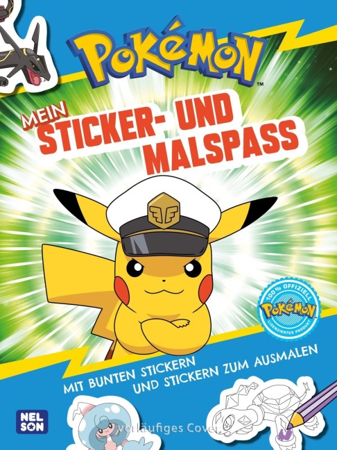 Pokémon Mein Sticker- und Malspaß - 