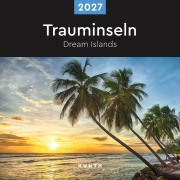 Cover-Bild zum Titel 'Trauminseln - KUNTH Broschurkalender 2027' von ''