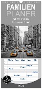 Familienplaner 2024 - NEW YORK Urbaner Flair mit 5 Spalten (Wandkalender, 21 x 45 cm) CALVENDO - Melanie Viola