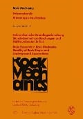 Felsmechanische Grundlagenforschung Standsicherheit von Böschungen und Hohlraumbauten in Fels / Basic Research in Rock Mechanics Stability of Rock Slopes and Underground Excavations - 