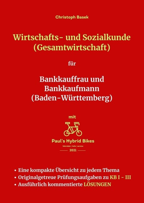 Wirtschafts- und Sozialkunde (Gesamtwirtschaft) für Bankkauffrau und Bankkaufmann (Baden-Württemberg) - Christoph Basek