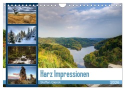 Cover-Bild zum Titel 'Harz Impressionen (Wandkalender 2026 DIN A4 quer), CALVENDO Monatskalender' von 'Gierok, Steffen Magic Artist Design'