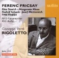 Cover-Bild zum Titel 'Rigoletto,Berlin 1950' von 'Fricsay/RSOB/Streich/Klose/Schock'