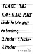 Cover-Bild zum Titel 'Heute hat die Welt Geburtstag' von 'Flake'