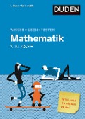 Cover-Bild zum Titel 'Wissen - Üben - Testen: Mathematik 7. Klasse' von ''