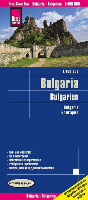 Reise Know-How Landkarte Bulgarien / Bulgaria (1:400.000) - 