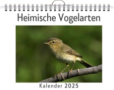 Cover-Bild zum Titel 'Heimische Vogelarten - (Wandkalender 2025, Kalender DIN A4 quer, Monatskalender im Querformat mit Kalendarium, das perfekte Geschenk)' von 'Eva Günther'