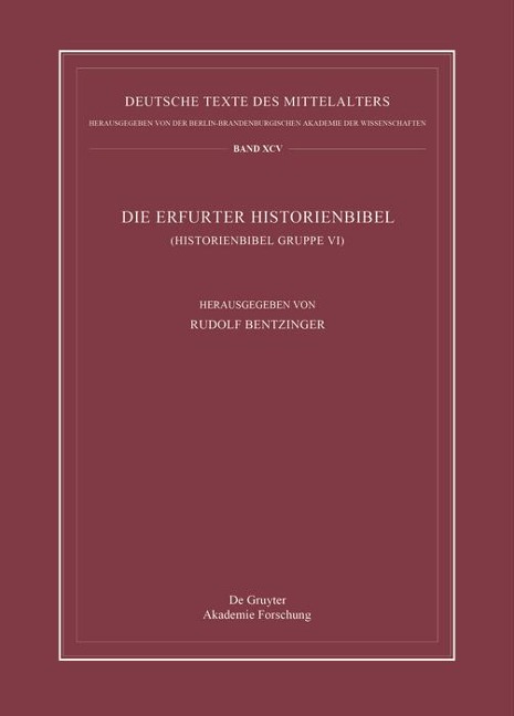 Die Erfurter Historienbibel - 