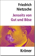 Cover-Bild zum Titel 'Jenseits von Gut und Böse' von 'Friedrich Nietzsche'
