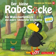 Cover-Bild zum Titel 'Die Wunscherfüllkiste, Der Waldgeist, Haltet den Dieb! (Der kleine Rabe Socke - Hörspiele zur TV Serie 2)' von 'Katja Grübel, Jan Strathmann'