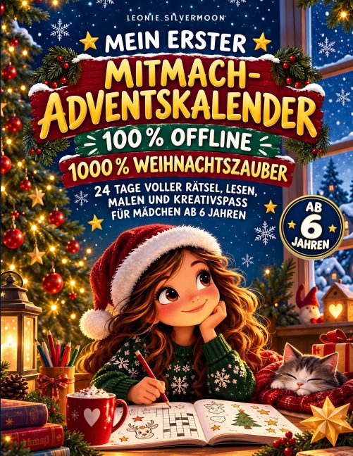 Mein erster Mitmach-Adventskalender - 100% Offline 1000% Weihnachtszauber - Leonie Silvermoon