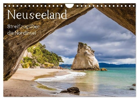 Neuseeland - Streifzug über die Nordinsel / CH-Version (Wandkalender 2024 DIN A4 quer), CALVENDO Monatskalender - Thomas Klinder