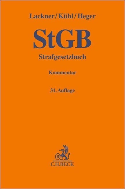 Strafgesetzbuch. StGB - Martin Heger