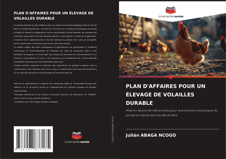 PLAN D'AFFAIRES POUR UN ÉLEVAGE DE VOLAILLES DURABLE - Julián Abaga Ncogo