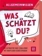 Cover-Bild zum Titel 'Was schätzt du? - Allgemeinwissen' von 'Marianne Huber'