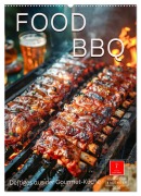 Cover-Bild zum Titel 'Food BBQ - Deftiges aus der Gourmet-Küche (Wandkalender 2026 DIN A2 hoch), CALVENDO Monatskalender' von 'Peter Roder'