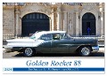 Golden Rocket 88 - Oldsmobile 1957 in Kuba (Wandkalender 2024 DIN A3 quer), CALVENDO Monatskalender - Henning von Löwis of Menar