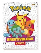 Cover-Bild zum Titel 'Pokémon: Kreativblock Kanto' von 'Pokémon'