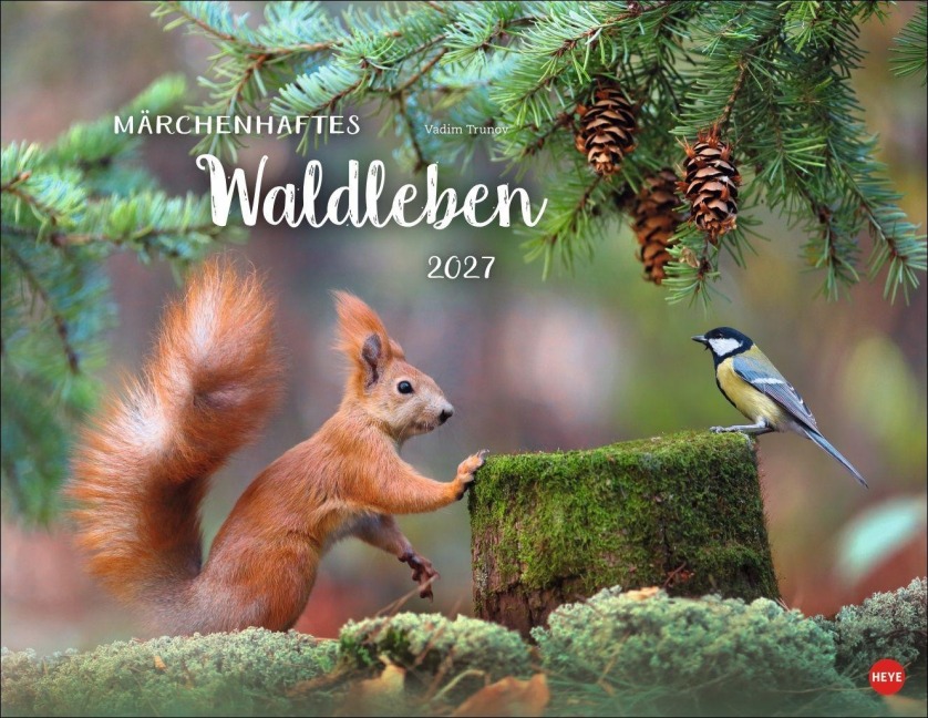 Vadim Trunov: Märchenhaftes Waldleben Posterkalender 2027 - 